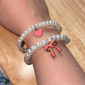 Kawaii Pearl Bracelet Bundle